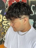 スウェル 船橋店(Swell)&nbsp;ダークアッシュ/アッシュブラック/カルマパーマ/ベリーショート