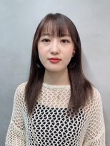 グレーベージュベビーピンクニュアンスカラーフレンチカジュアル