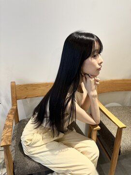 ケーツー 谷町(K-two) ストレートロングスタイル*ロングヘア*酸性ストレート*縮毛矯正