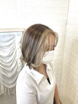 トリ 六甲道店(TORi) フェイスフレーミング×ベージュ(六反)