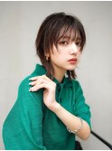 【GEEKS渋谷】ナチュラルウルフ/モーヴカラー/冬カラー/20代30代