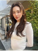 LIBERTE銀座　ザクザクレイヤー×抜け感ブラウン