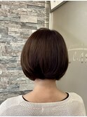 多毛さんもok!ツーブロック前下がりボブ