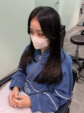 ジーニー 千葉(GENiE) 黒髪/ボブルフ/ネビージュ/小顔/ワンレン/韓国/髪質改善/前髪