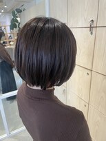 アドラーブル 万代店 (adorable)&nbsp;20代30代40代抜け感ショートボブチョコレートブラウン