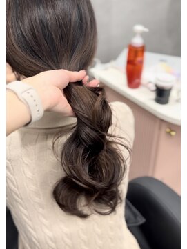 ジエクト カナウ(The Ect canow) コテ巻き風パーマ　韓国風パーマ　ストカール　デジタルパーマ