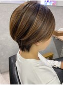 簡単スタイリング!毛流れショート
