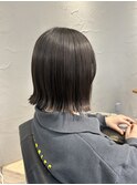 切りっぱなしボブ