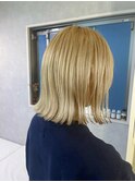 ぱつっとボブ