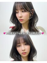 ボタン ハカタ(VOTAN hakata) 【ろみおStyle】韓国風ぱっつん前髪×盛れる顔まわりカット☆