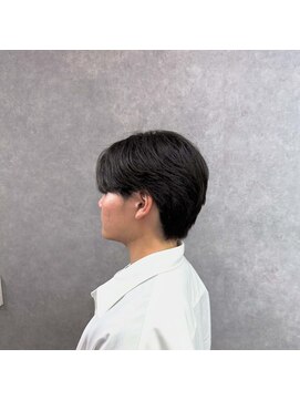 クリーブ 池袋(creeb) ナチュラルセンターパート/メンズ/メンズスタイル/MENS HAIR