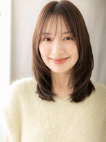 カバーヘア ブリス 北浦和(COVER HAIR bliss) 姫カットレイヤー透け感エアストレートTc3北浦和20代30代40代