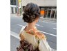 【夏季限定/花火大会】浴衣着付け+ヘアセット ¥7700