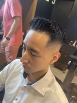 フランクスバーバー アンド ビアークラブ(FRANK'S BARBER and BEER CLUB)&nbsp;ミドルフェードフェザーアップ