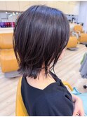【morio成増/児玉】　ミディアムレイヤー　暗髪