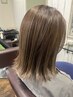 【人気No.2】透明感カラー＋カット＋選べるトリートメント￥10500