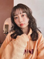 ガーデンヨコハマ(GARDEN YOKOHAMA) ミディアム 小顔 シースルー パーマ 夏