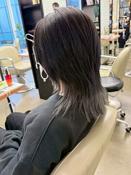 ディフィーノ 青山(DIFINO) ミディアム/ウルフ/レイヤーカット/デザインカラー