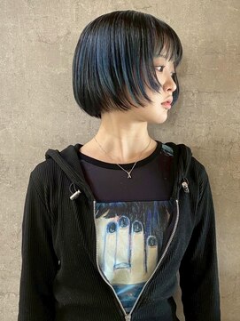 イル(iLe.) ブリーチ/ミディアムヘア/デザインカラー/フェイスフレーミング