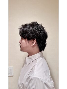 銀座八 【銀座メンズカット】銀座八×ロッドパーマ<理容室>