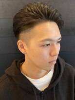 ディスイズバーバーセカンド(THIS IS BARBER 2nd)&nbsp;ツーブロック ショートスタイル オールバック フェード