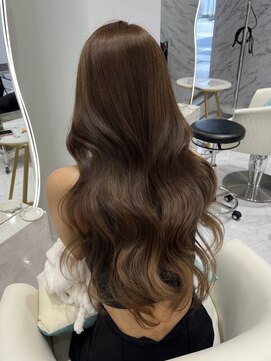 エクララ(eclala) ブリーチなしWカラーで柔らかブラウンに♪