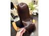 《進化した縮毛矯正》カット+髪質改善ストレート ￥25850