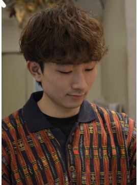 マッシュマットパーマ