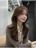 レイヤーカットで作る韓国ヘア