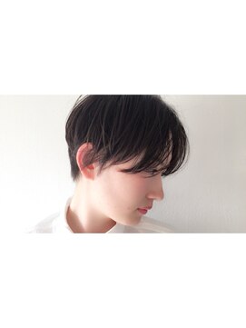 イロドリ ヘアーデザイン(IRODORI hair design) IRODORI 黒髪ハンサムショート【谷口由希子】
