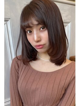 モニカ 鶴ヶ峰店(Monica)の写真/[高彩度ラインブランドカラー+CUT ￥7,900]プチプラなのに高品質。毎月のキレイがすぐ叶う*[鶴ヶ峰]