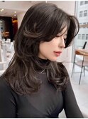 【MINX渋谷】顔まわり似合わせレイヤーカット＋カラー