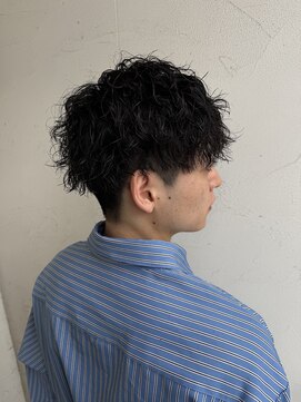 ジュエ ヘアー デザイン(Jue hair design) 縦落ちツイスパ/無造作/重ためマッシュ/20代/30代/知立