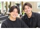 Men's U-AMBOISE  寝屋川/メンズパーマ/ブリーチ/白髪ぼかし/ハイライトの写真
