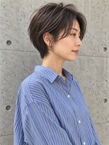 ビューティーアンドフリーハコ(Beauty&Free HACO)&nbsp;大人ハンサムショート×透明感ブラウン