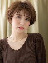 カバーヘア ブリス 志木南口駅前店(COVER HAIR bliss)&nbsp;クロスパーマ大人美人抜け感マッシュショートボブ30代40代W志木