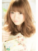 ユーフォリア 新宿通り(Euphoria)&nbsp;【Euphoria】厚め×流し前髪☆ゆるフワミディ♪