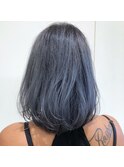 【担当坪井】ケアブリーチ アッシュグレージュ ボブ