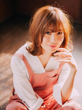 アマリス(Amaris) アンニュイな外ハネミディ20代/30代/40代/50代/庭瀬