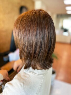 アークスヘアー 小顔ショート/愛されボブ/切りっぱなし/ウルフカット/ツヤ髪