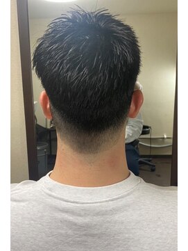 コーリング(calling) ビジネスマンスポーツ刈り黒髪暗髪刈り上げツーブロック