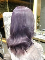 ハンナ 札幌(HANNAH)&nbsp;#Wカラー＃ケアブリーチ＃バイオレット