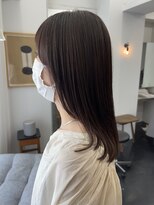 シベルバレー 横浜(sibell)&nbsp;＊セミロングレイヤーカット顔周りレイヤーウルフハッシュカット