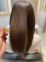 リオールヘア 北千住(LIOR.HAIR)&nbsp;大人かわいい光り輝く髪質改善ヘアエステ小顔美髪グレージュ