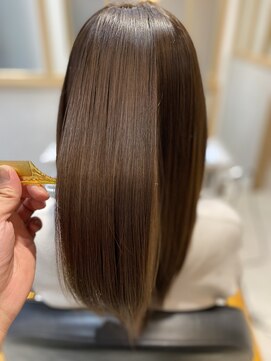 リオールヘア 北千住(LIOR.HAIR) 大人かわいい光り輝く髪質改善ヘアエステ小顔美髪グレージュ