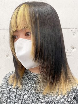 ベレーザ 渋谷(BELEZA) 3498タンバルモリツートンカラーオルチャンヘアボバイカラー