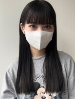 【白川】20代30代40代ぱっつん前髪オルチャンヘア23.5.9