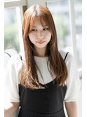 ロングレイヤー☆透明感☆艶髪☆毛先ワンカール☆