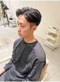 【LOVEST服部】1分で決まる成田凌風七三ヘア/ダークアッシュ