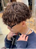 波巻きパーマツイストスパイラルパーマメンズ万代新潟駅
